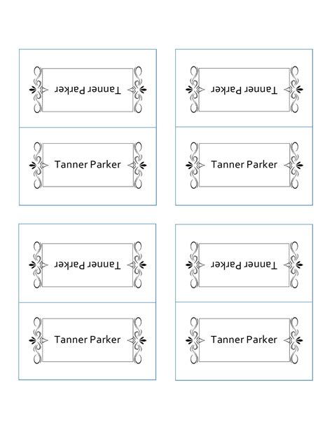 Place Cards Printable